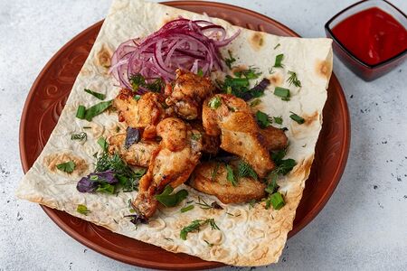 Шашлык из куриных крыльев