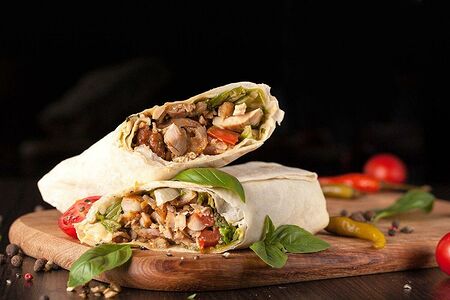 Шаурма со свининой