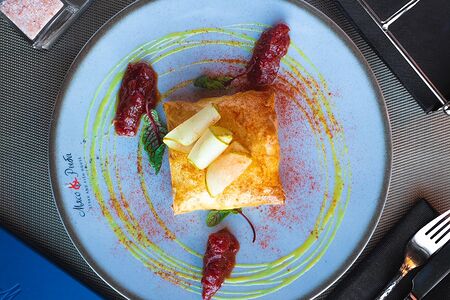 Запеченный камамбер