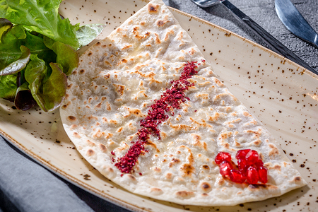 Кутаб с мясом