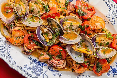 Спагетти Aux Fruits de Mer