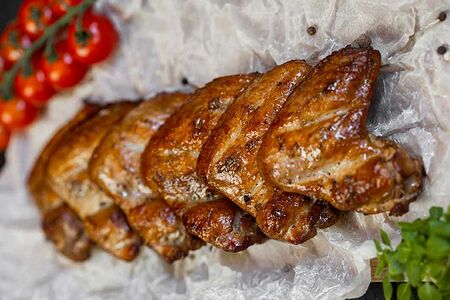 Крылья куриные горячего копчения