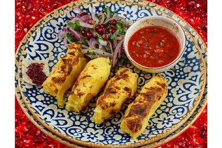 Люля-кебаб из картофеля