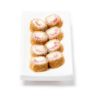 Ролл жареный с крабом