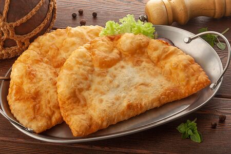 Чебурек с говядиной и свининой