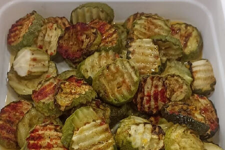 Кабачки гриль