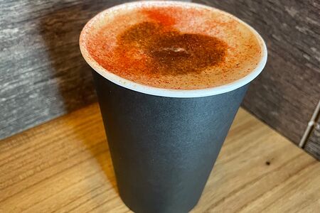 Раф Фисташковый с малиной