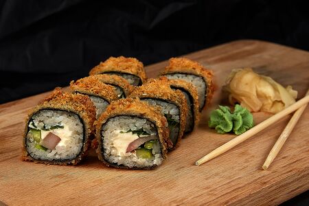 Жареный с беконом