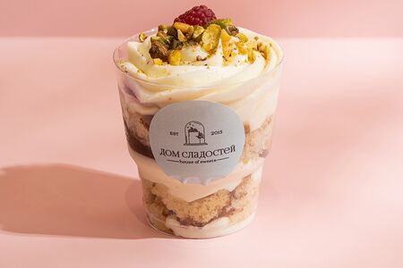 Ванильный с малиной