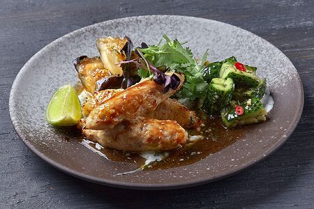 Люля-кебаб из лангустинов