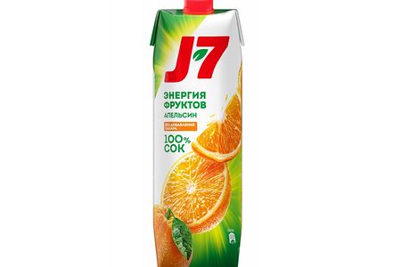 Сок J7 Апельсин 0,97л