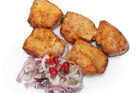 Шашлык из филе куриной грудки