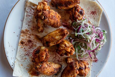 Шашлык из куриных крыльев