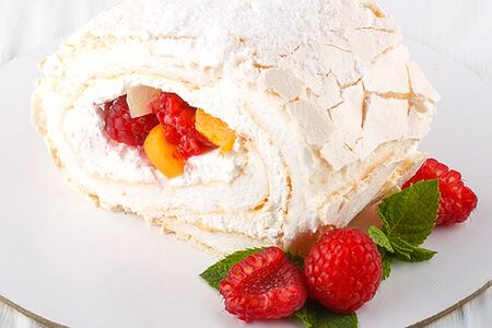 Торт Рулет Павлова