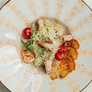 Цезарь с креветками