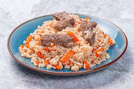 Плов с говядиной