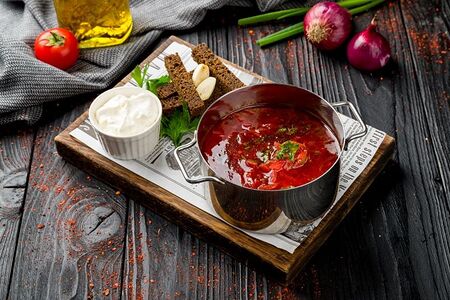 Борщ из говядины