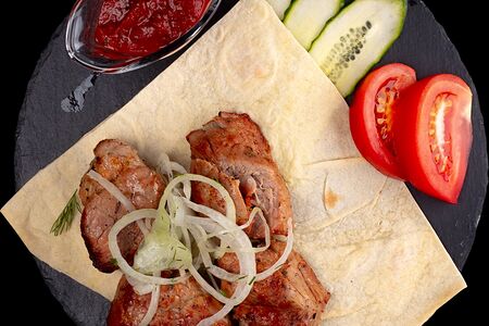 Шашлык из cвинoй мякоти