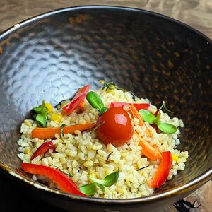 Булгур с овощами