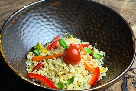 Булгур с овощами