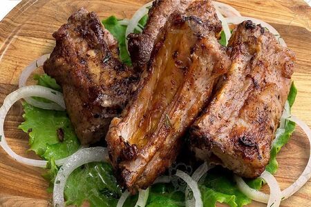 Шашлык из свиных ребер