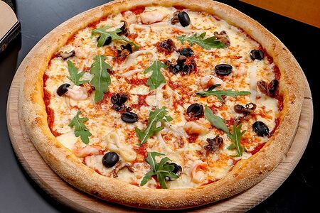 С морепродуктами