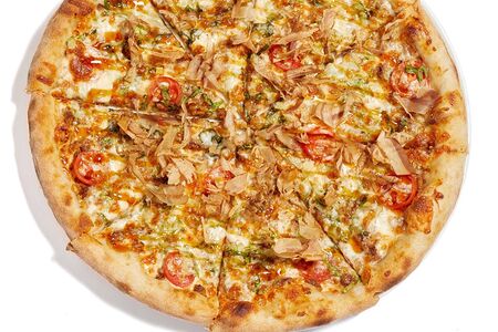 Пицца с растительным мясом