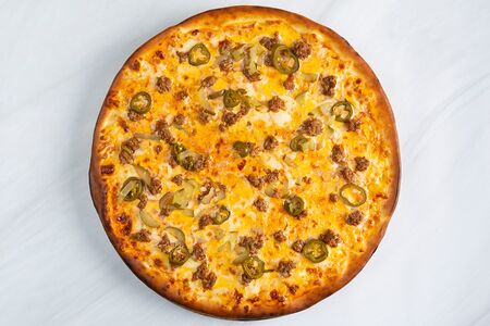 Острая пицца Халапеньо