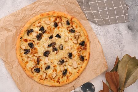 Пицца Куриная с грибами