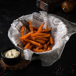 Батат фри с соусом тартар