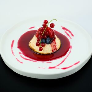 Запеканка с яблоком и корицей