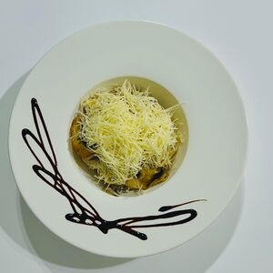 Феттуччине с курицей и грибами