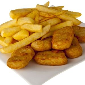 Комбо с куриными стрипсами и картофелем фри
