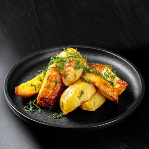 Картофель дольками 