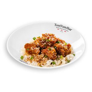 Курица по-токийски с рисом