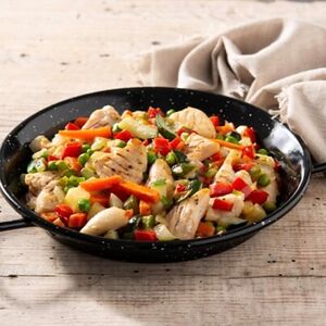 Жаркое с куриным филе и овощами