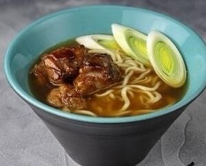 Я Рамен сёю с курицей