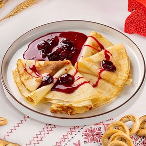 Домашние блинчики с добавкой на выбор