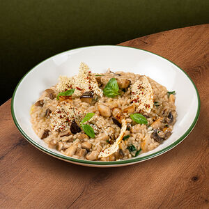 Ризотто с белыми грибами