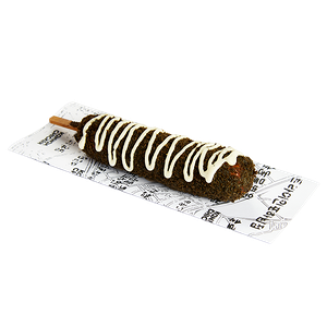 Корн-дог Чесночный в черных сухарях