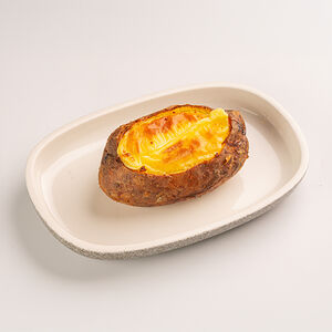 Картофель обжаренный с сыром