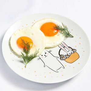 Яичница с ветчиной