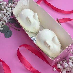 Набор творожных кроликов с манго и маракуйя