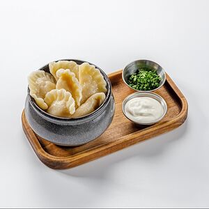 Вареники с картофелем и грибами