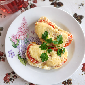 Горячие бутерброды с ветчиной 2 шт