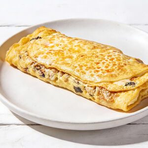 Омлет с морепродуктами