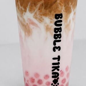 Bubble Latte малиновый М