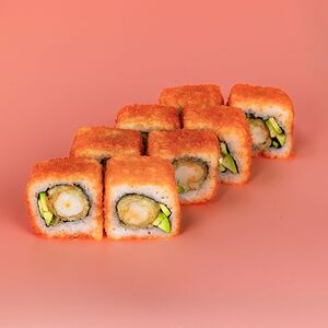 Теплый ролл Эби Темпура