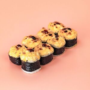 Теплый острый ролл с угрем