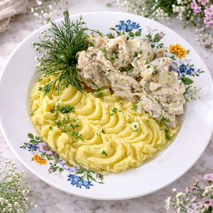 Куриц в сливочном соусе
